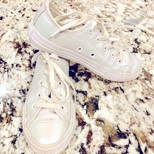 Converse iridescent shoes -size 1